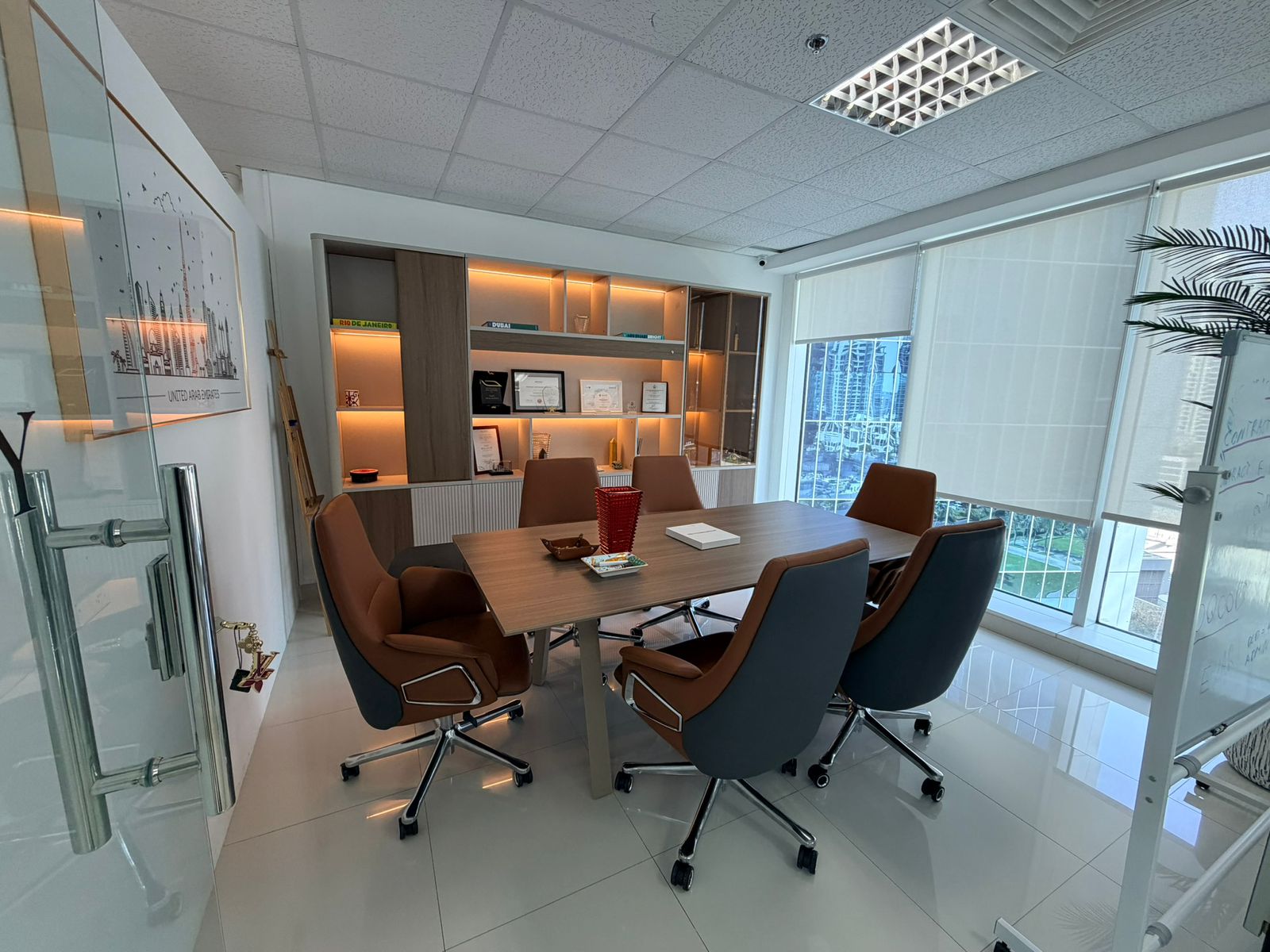 Nuances and Co. meeting room in Dubai