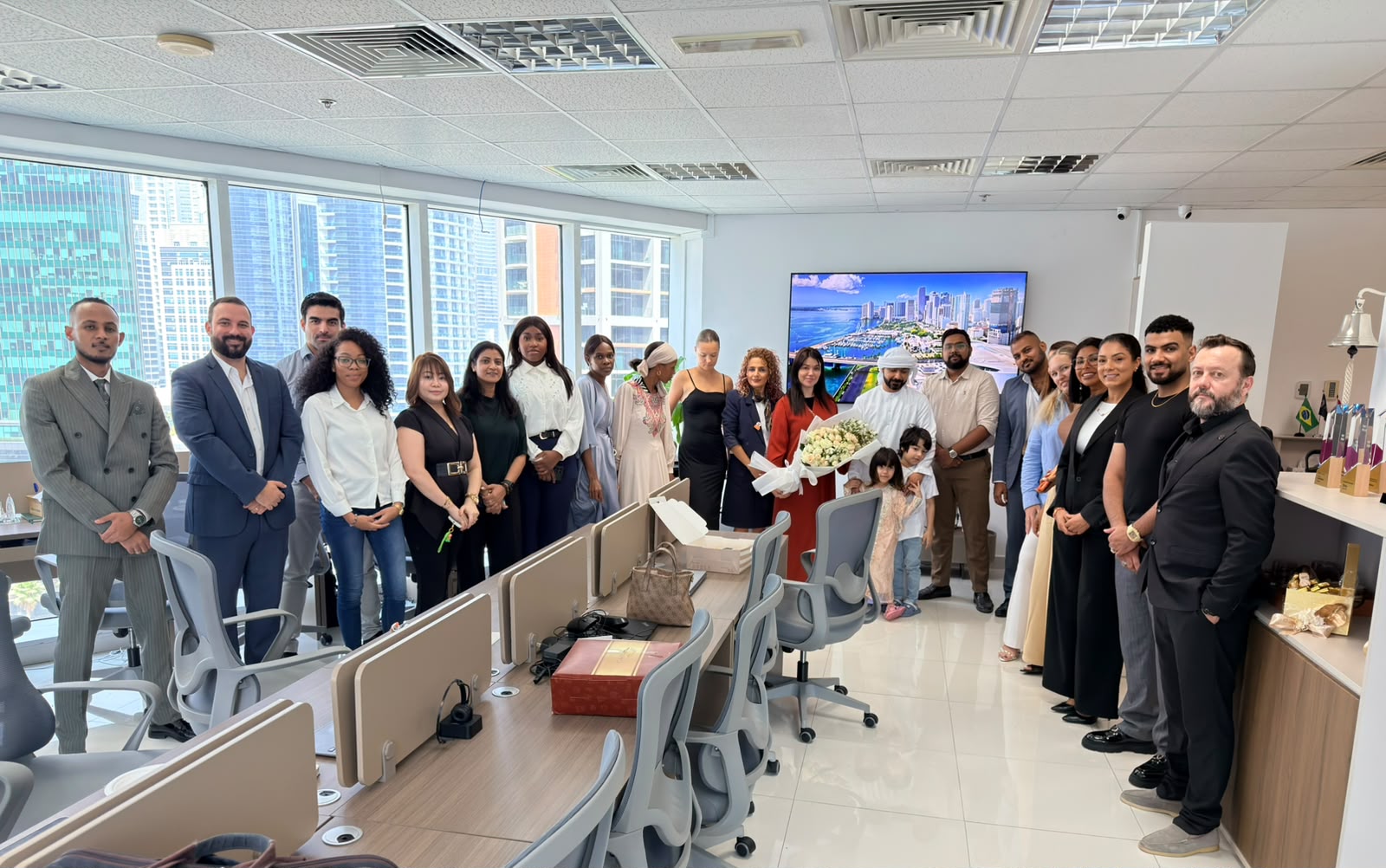 Equipe da Nuances and Co. em Dubai
